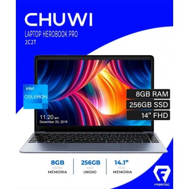 LAPTOP CHUWI HEROBOOK PRO+ CELERON 2.3GHZ